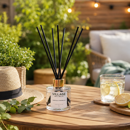 Tropical Citronella Essential Oil Reed Diffuser