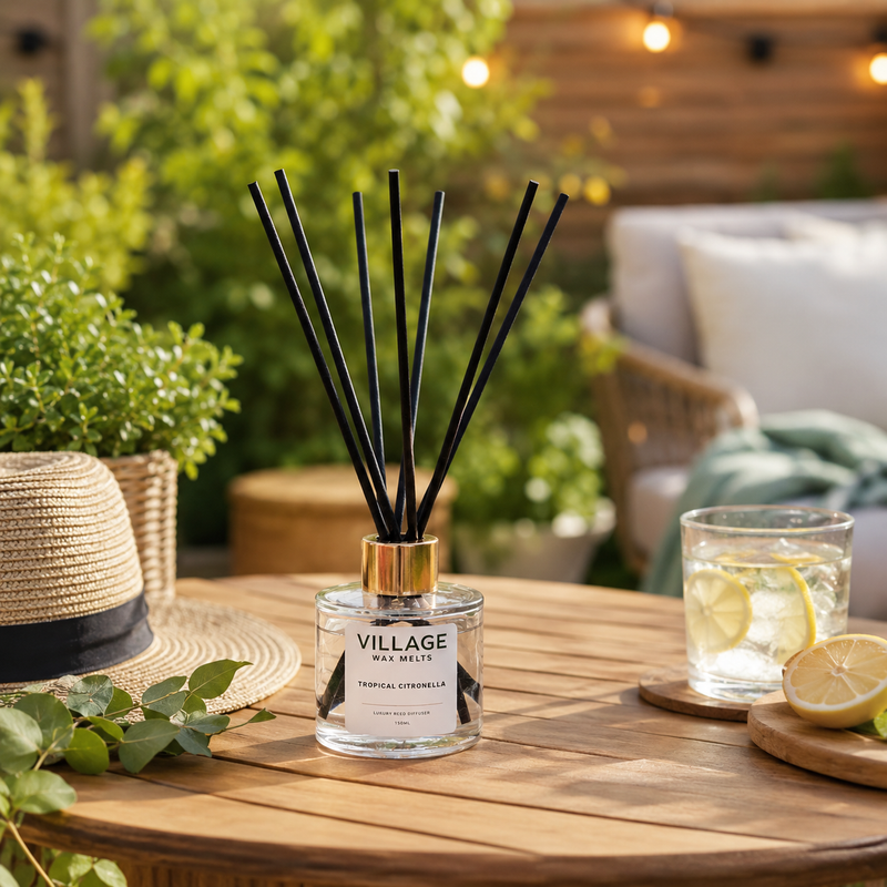 Tropical Citronella Essential Oil Reed Diffuser 150ml
