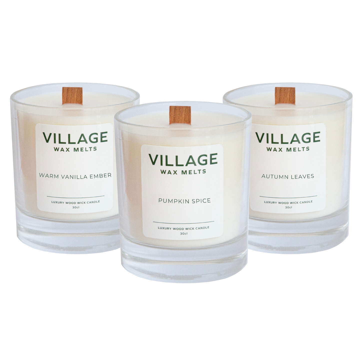 3x Woodwick Candle Gift Bundle