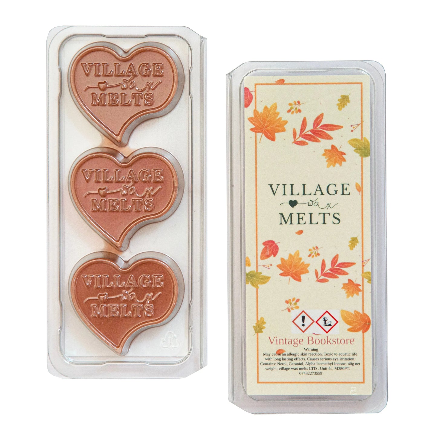 Vintage Bookstore Wax Melts - Village Wax Melts