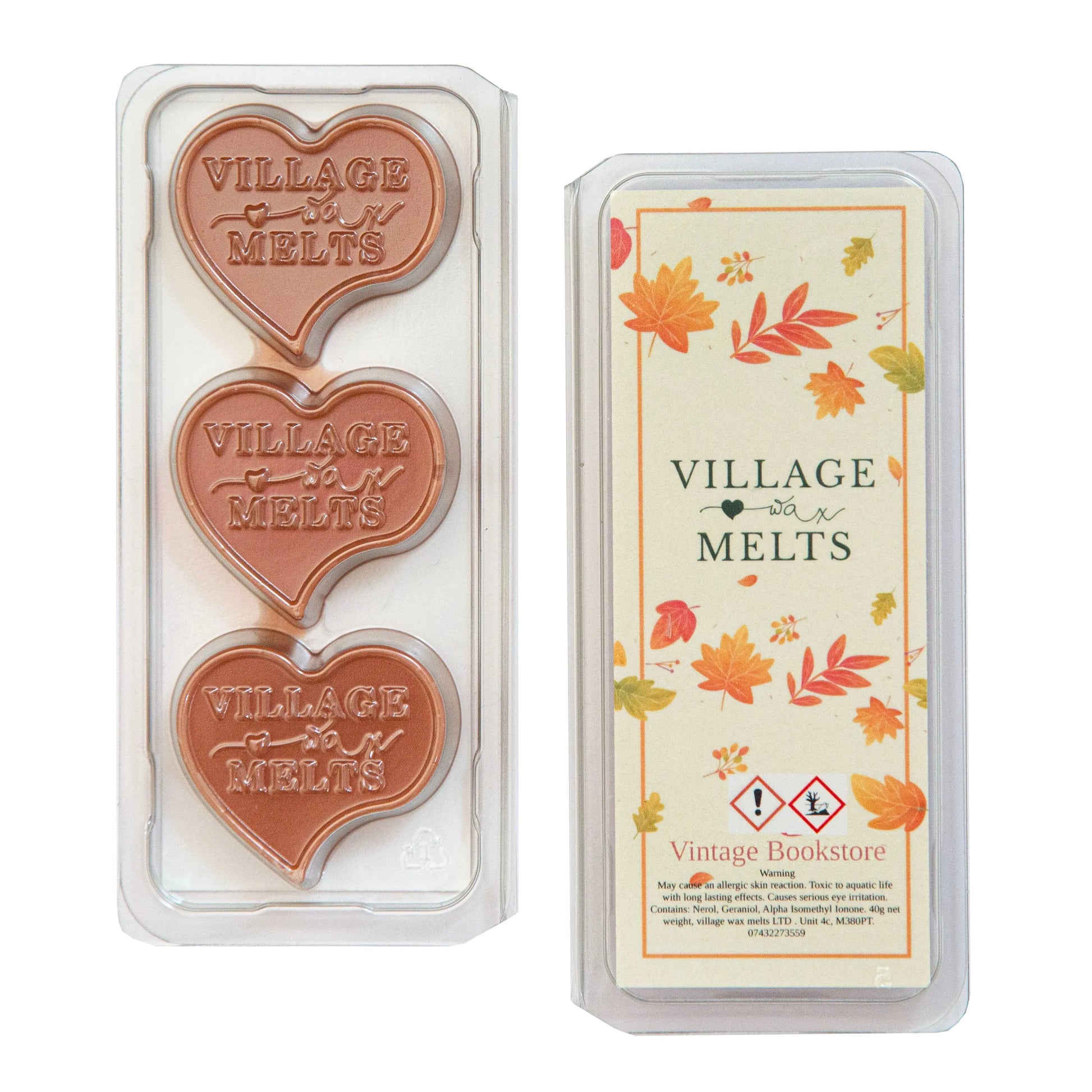 Vintage Bookstore Wax Melts - Village Wax Melts