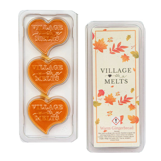 Warm Gingerbread Gel Wax Melts - Village Wax Melts