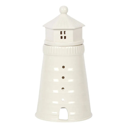 White Lighthouse Wax Melt Burner - Village Wax Melts