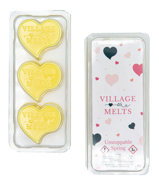 3x Unstoppables Spring Wax Melts - Village Wax Melts