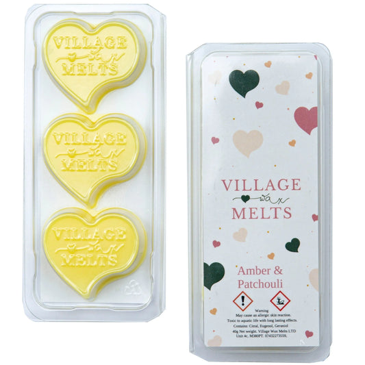 Amber & Patchouli Wax Melts - Village Wax Melts