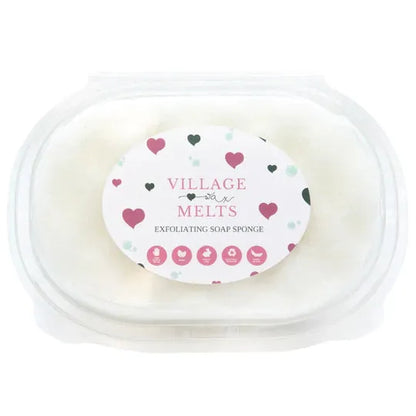 Baby Powder Exfoliating Soap Sponge - Village Wax Melts