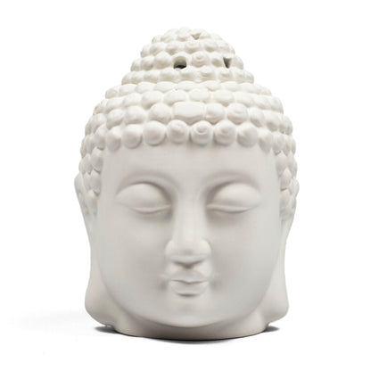 Buddha White Ceramic Wax Melt Warmer - Village Wax Melts