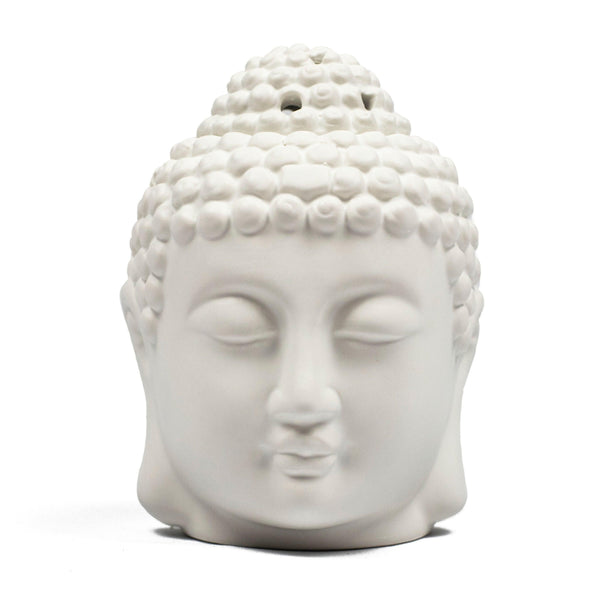 Buddha White Ceramic Wax Melt Warmer - Village Wax Melts