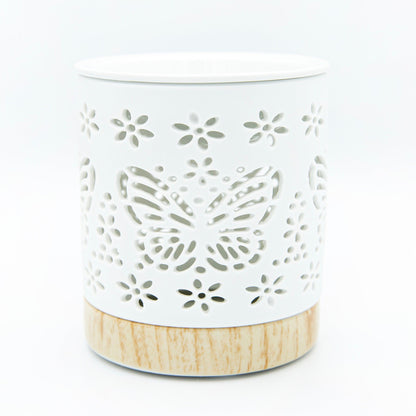 Butterfly Matte Ceramic Wax Melt Warmer - Village Wax Melts