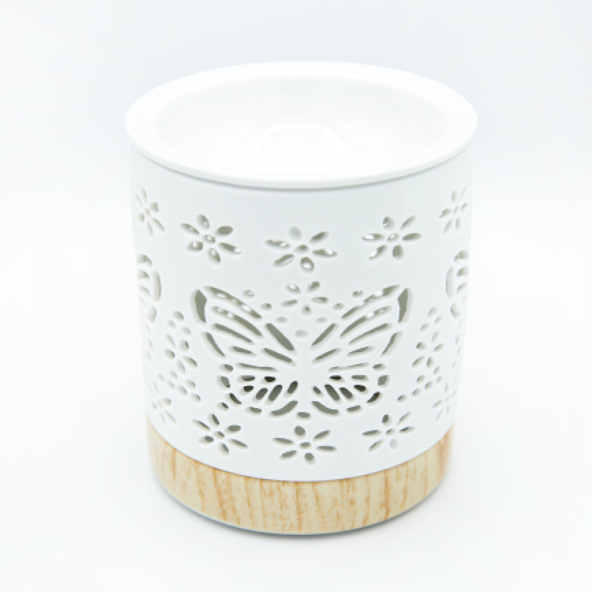 Butterfly Matte Ceramic Wax Melt Warmer - Village Wax Melts