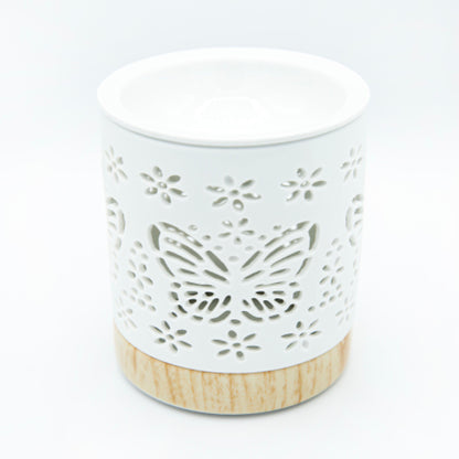 Butterfly Matte Ceramic Wax Melt Warmer - Village Wax Melts