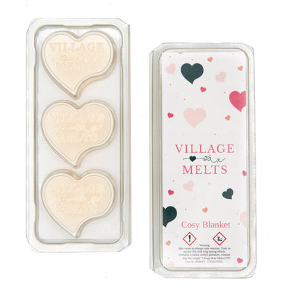 3x Cosy Blanket Wax Melts - Village Wax Melts