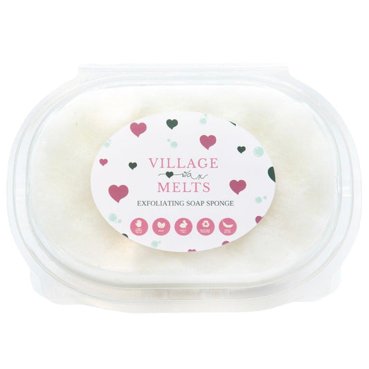 Diamonds Exfoliating Soap Sponge - Village Wax Melts