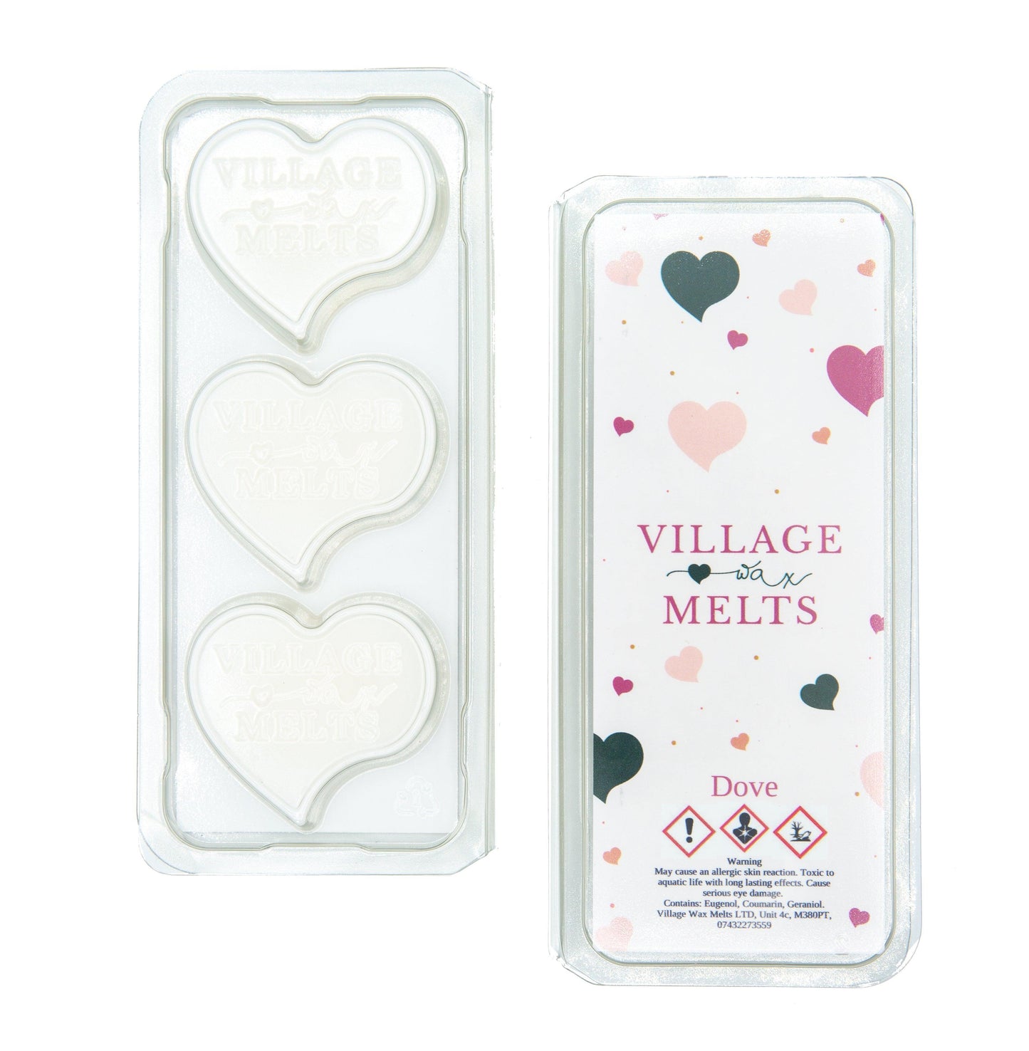 3x Dove Wax Melts - Village Wax Melts