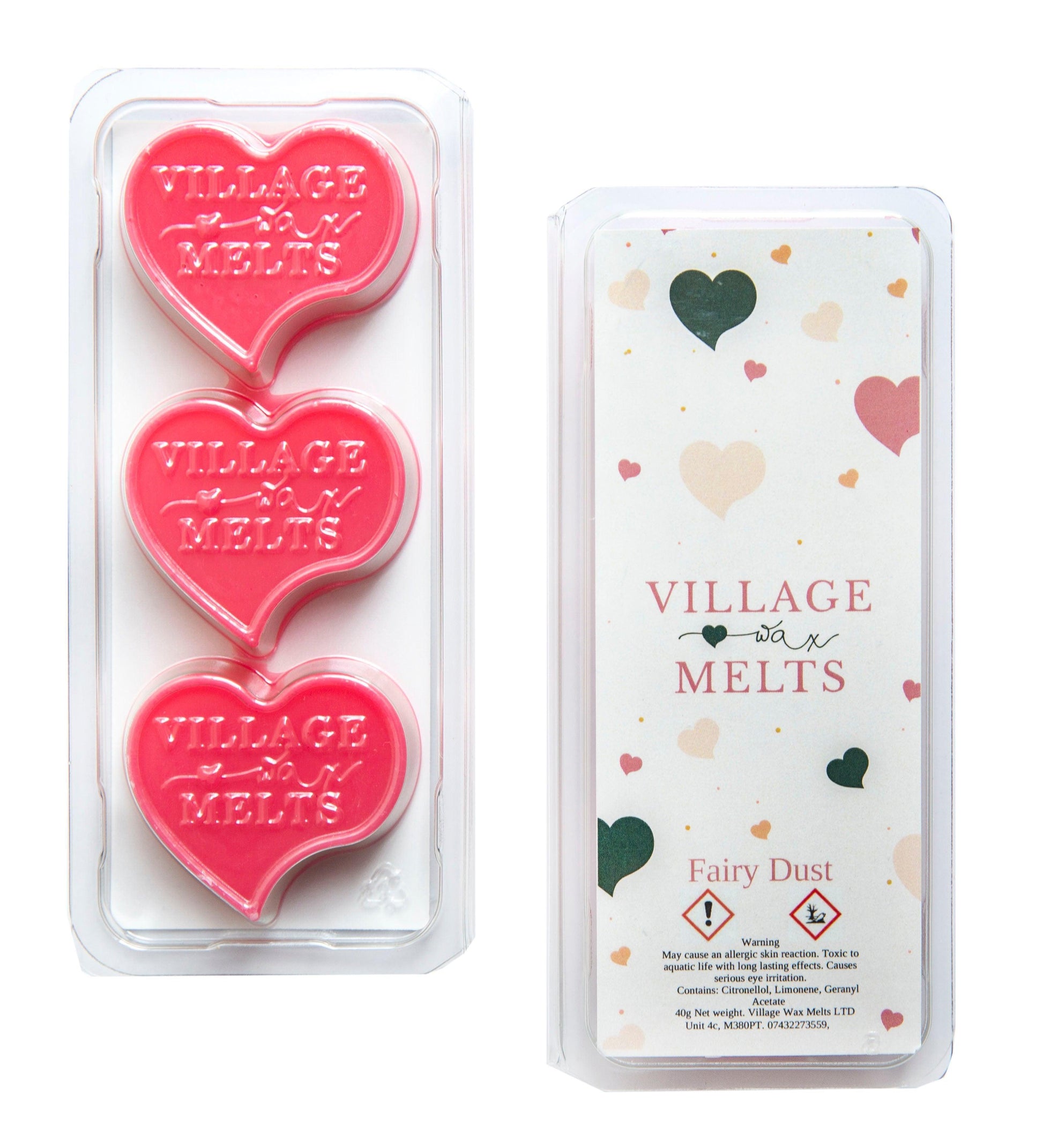 3x Fairy Dust Wax Melts - Village Wax Melts