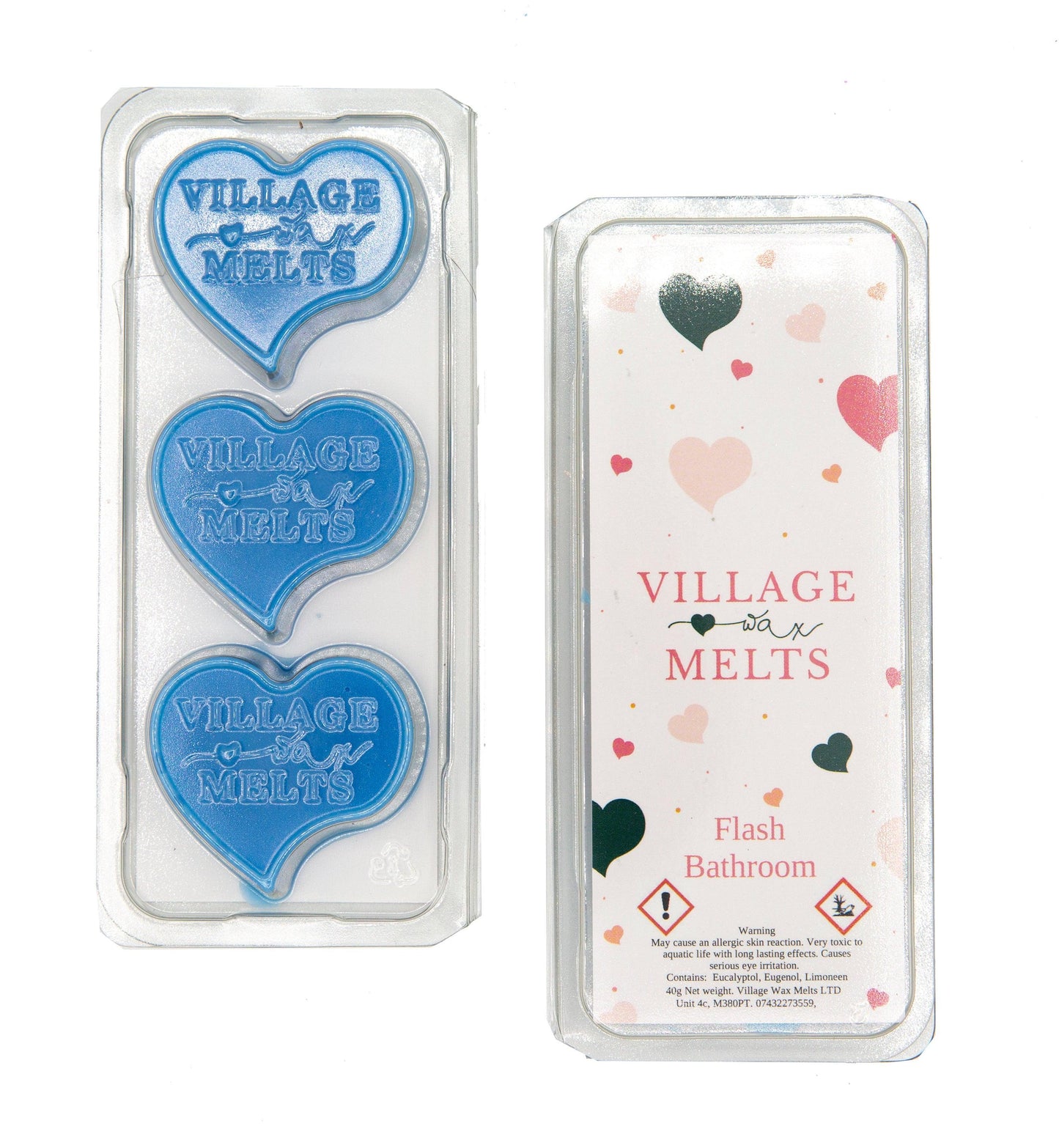 3x Flash Bathroom Wax Melts - Village Wax Melts