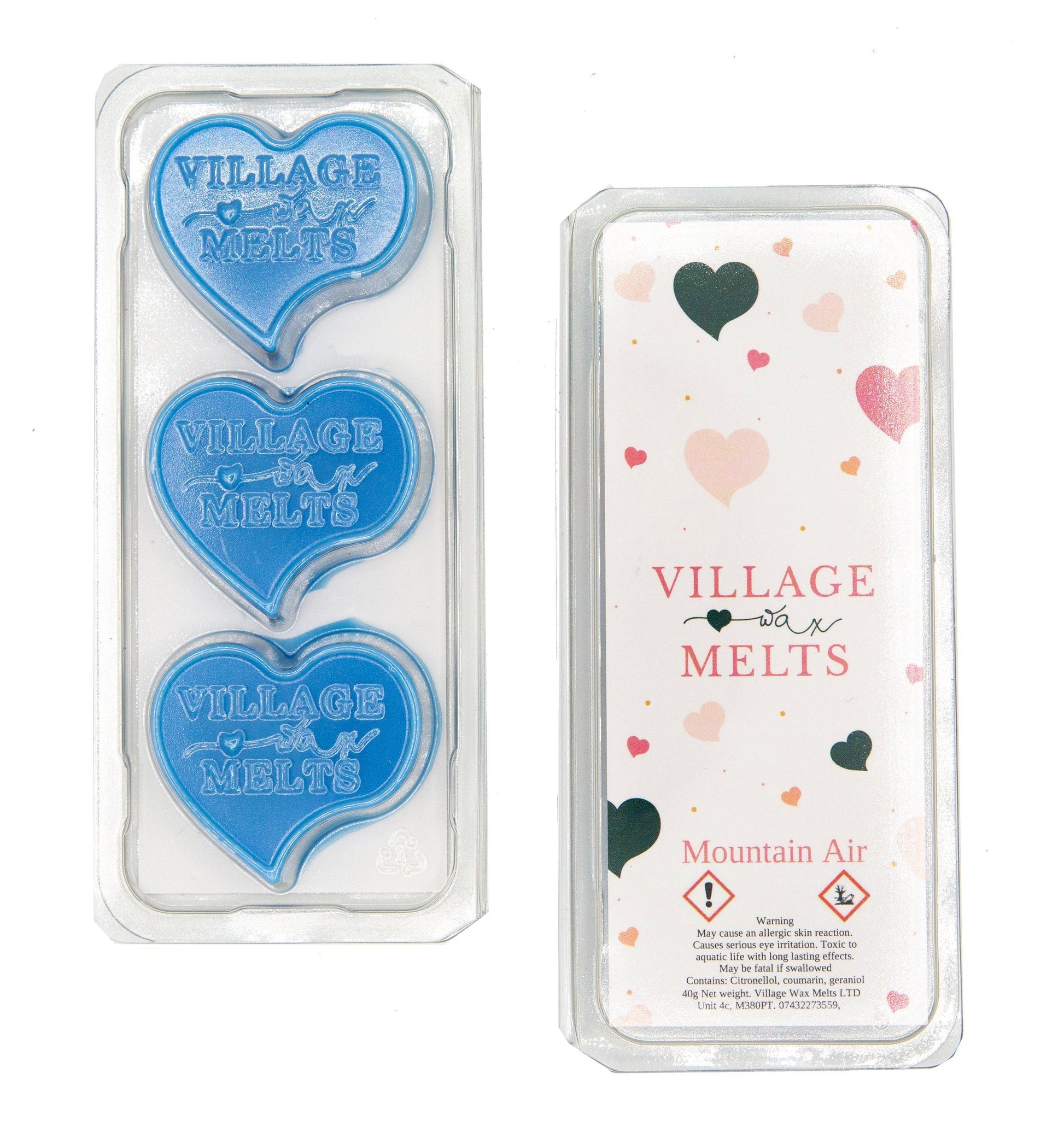 3x Flozora Mountain Air Wax Melts - Village Wax Melts