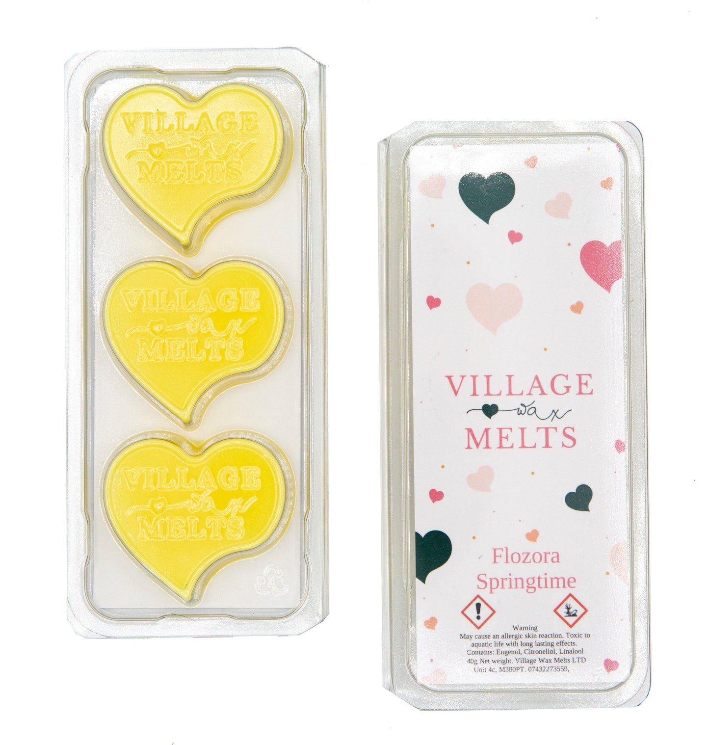 3x Flozora Springtime Wax Melts - Village Wax Melts