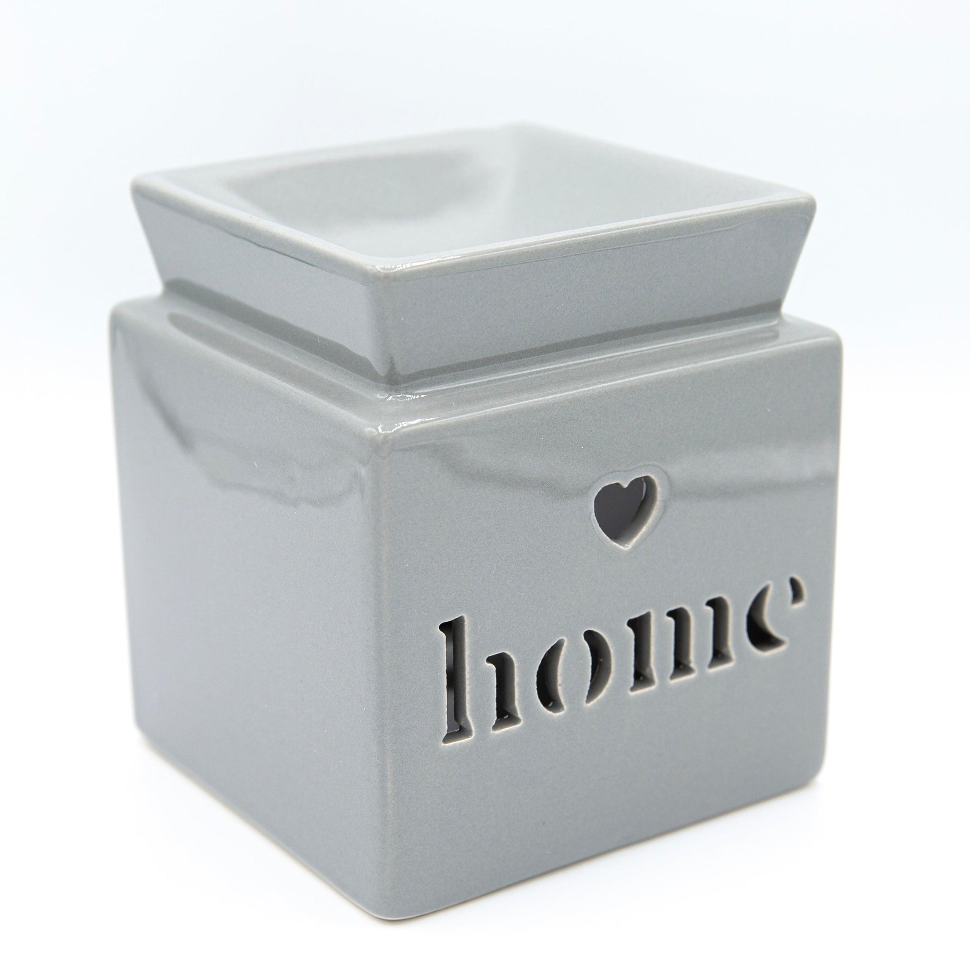 Home Cut Out Wax Melt Warmer (Grey) - Village Wax Melts