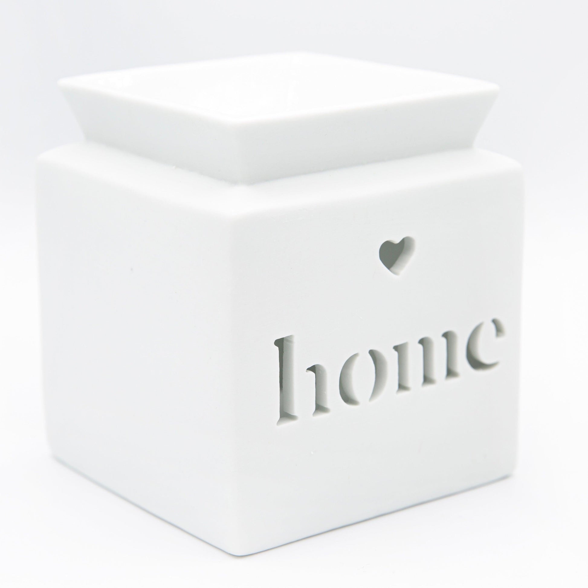 Home Cut Out Wax Melt Warmer (White) - Village Wax Melts