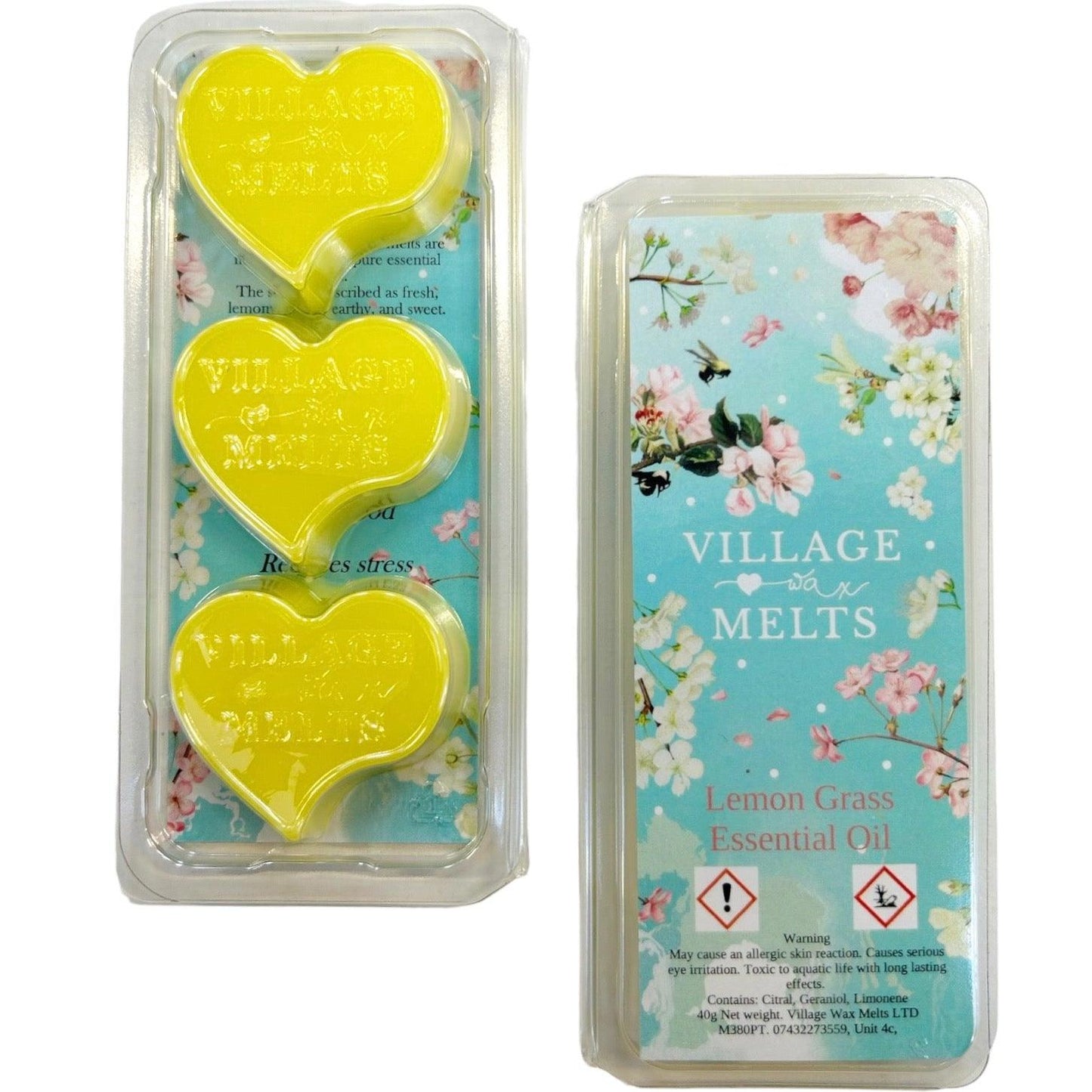 Lemongrass Essential Oil Wax Melts - Village Wax Melts