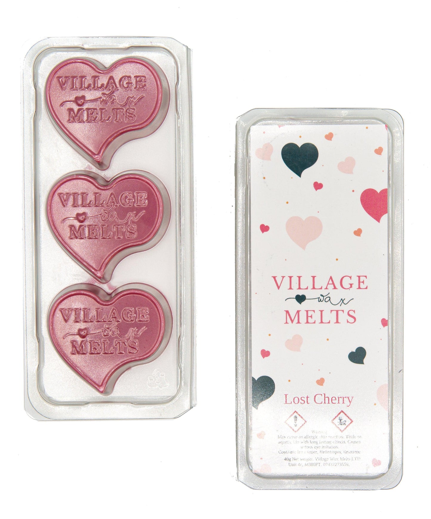 3x Lost Cherry Wax Melts - Village Wax Melts