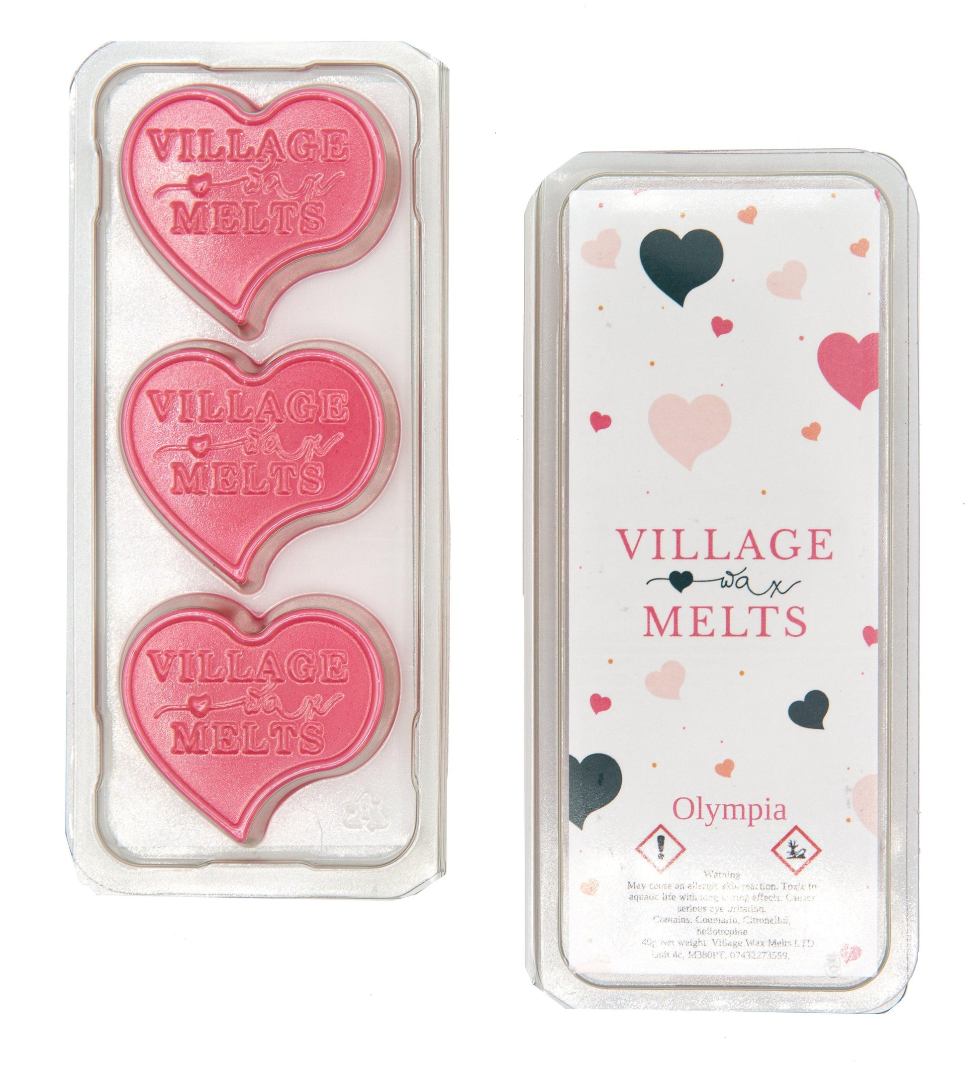 3x Olympea Wax Melts - Village Wax Melts