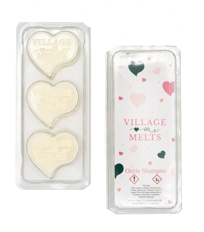 3x Ozzie Shampoo Wax Melts - Village Wax Melts