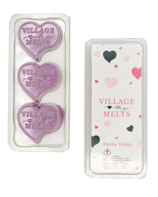 3x Parma Violet Wax Melts - Village Wax Melts