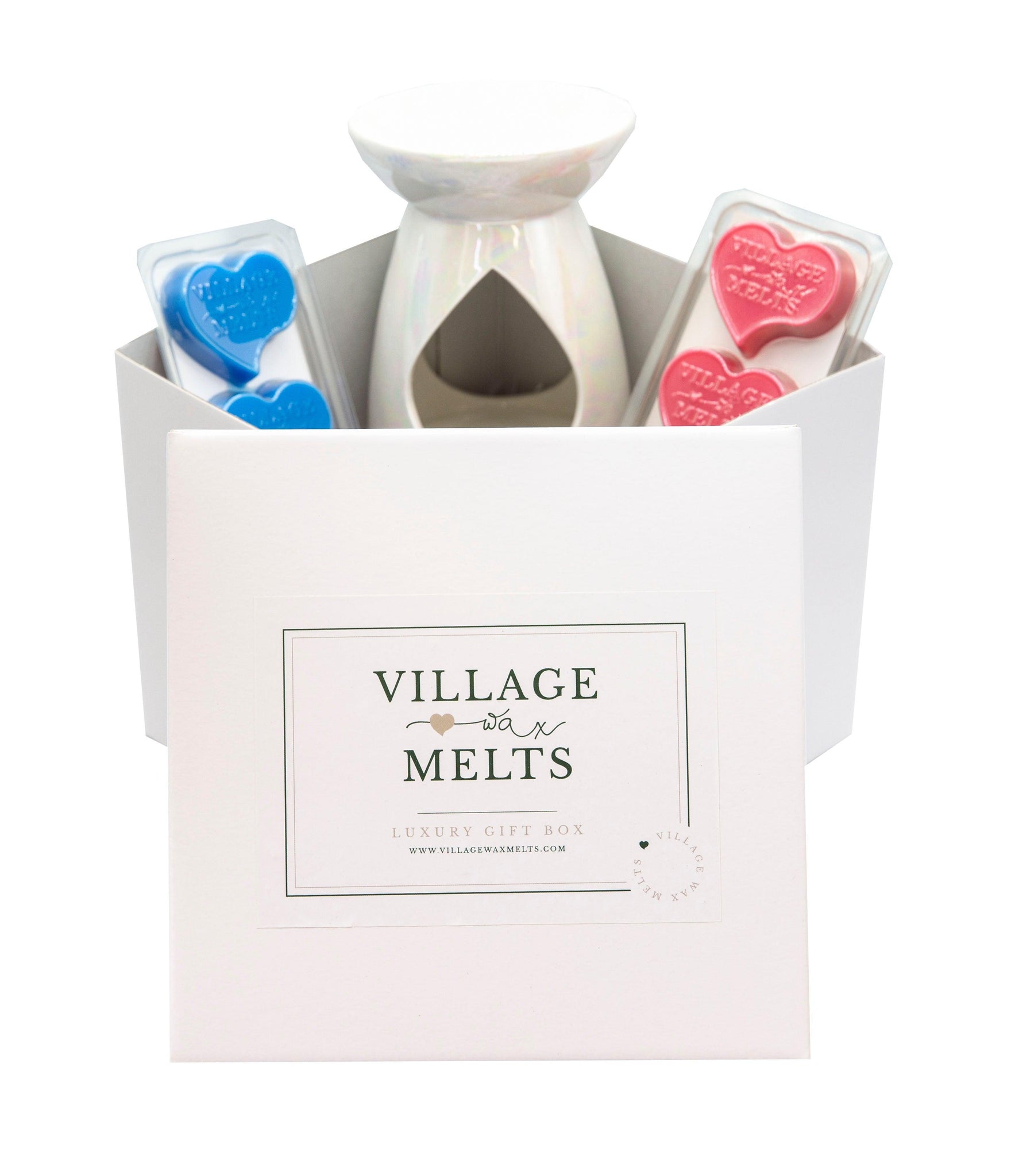 Pearl Wax Burner Gift Set - Village Wax Melts