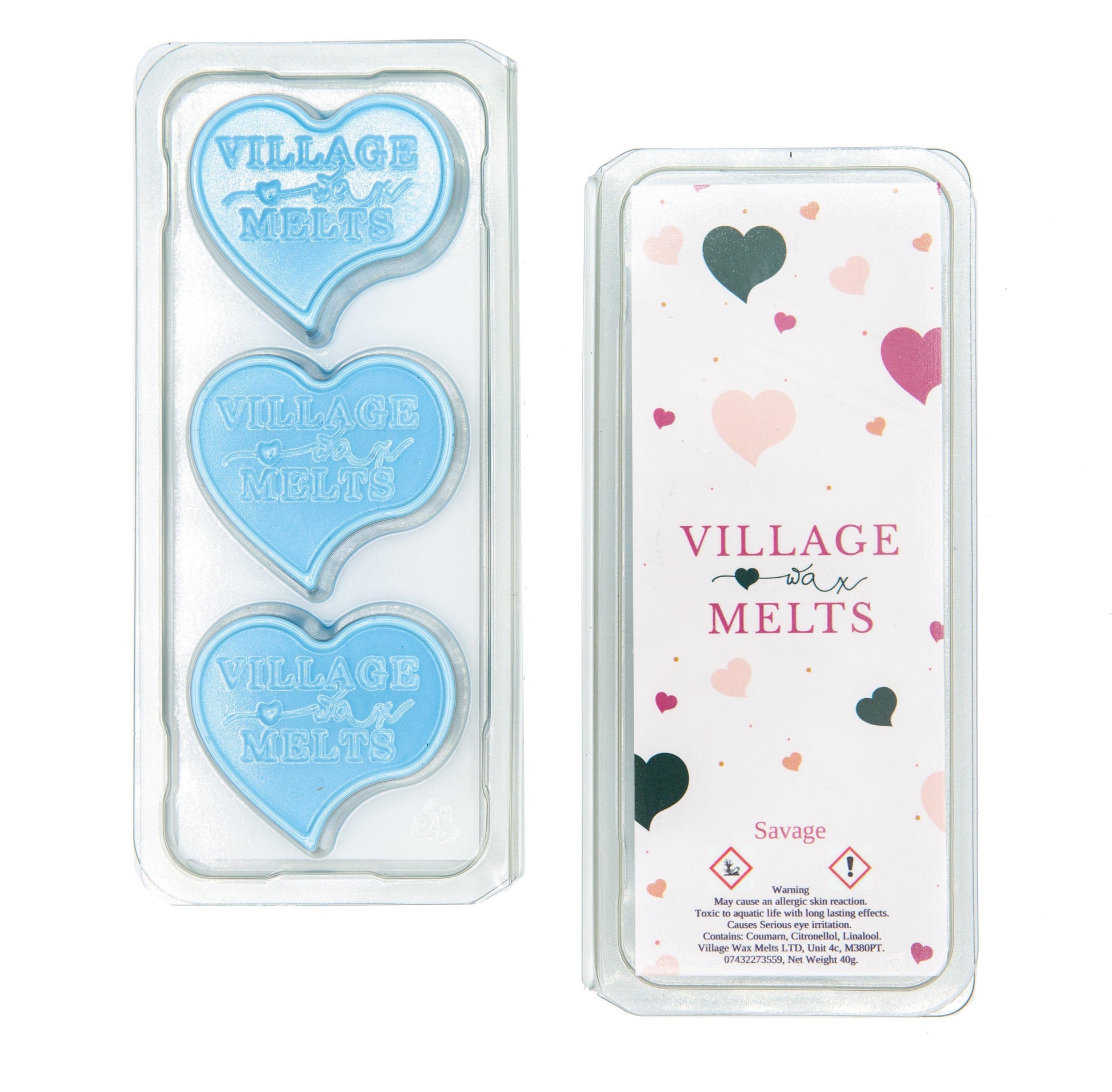 3x Savage (Aftershave) Wax Melts - Village Wax Melts