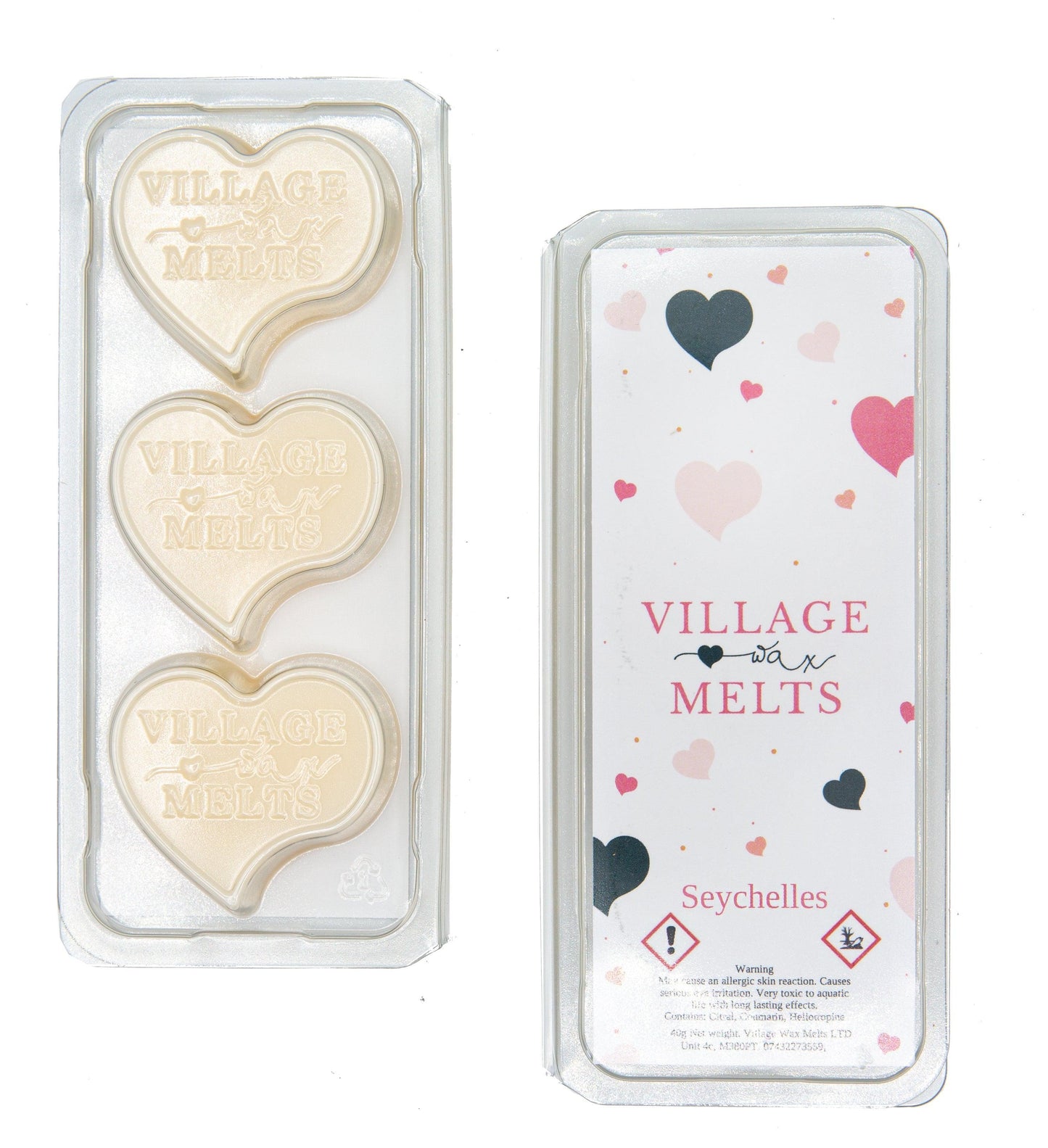 3x Seychelles Wax Melts 3 included - Village Wax Melts