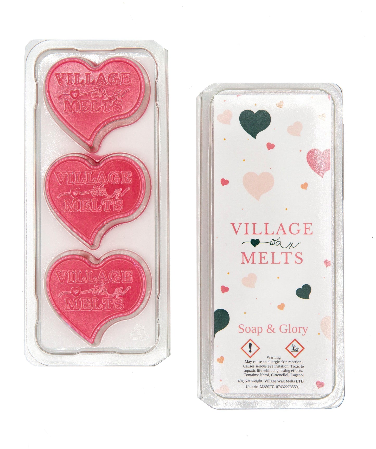 3x Soap n Glory Wax Melts - Village Wax Melts