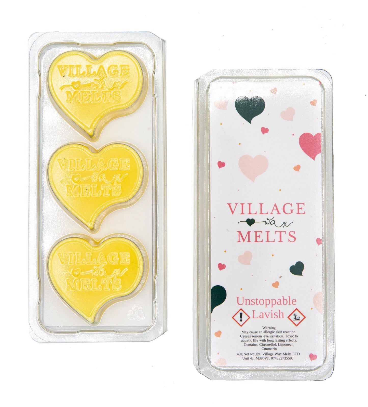 3x Unstoppable Lavish Wax Melts - Village Wax Melts