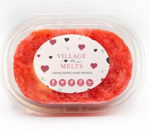 Watermelonade Exfoliating Soap Sponge - Village Wax Melts
